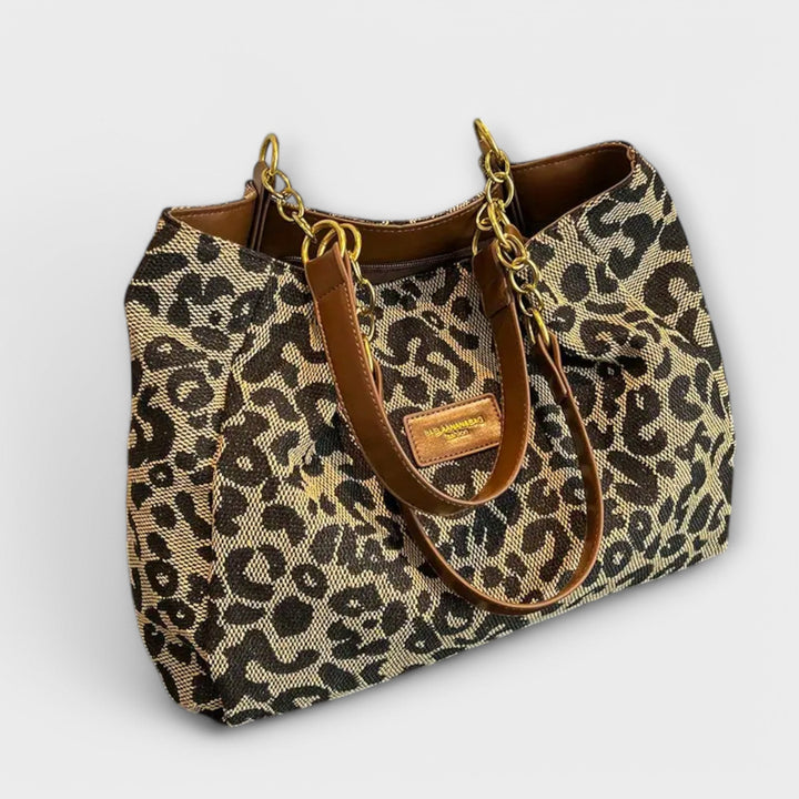 Olivia - Borsa in Tela Leopardo