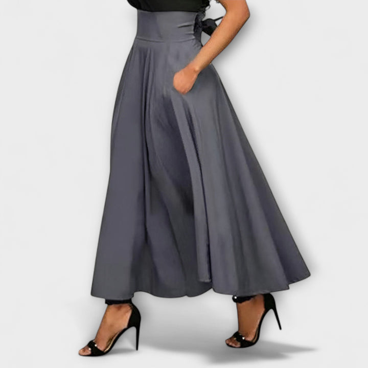 Luitgard - Elegante Maxi-Gonna in stile Chic