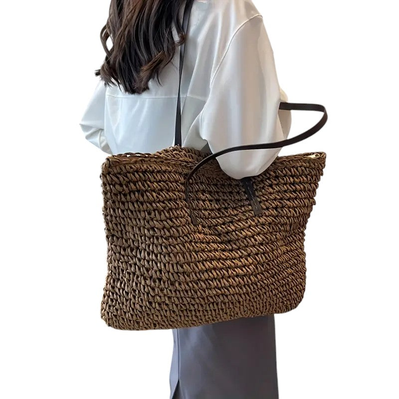 Lavinia- Borsa Tote Woven