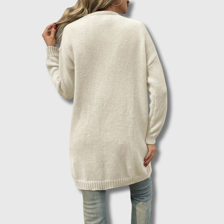 Gaëlle - Cardigan Lungo Elegante per Donna