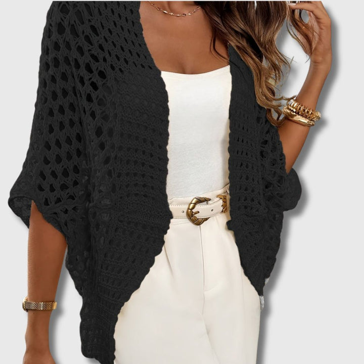 Amandine - Cardigan All'uncinetto Elegante per Donne dallo Stile Raffinato