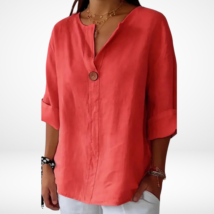 Talia | Top in Lino Essenziale