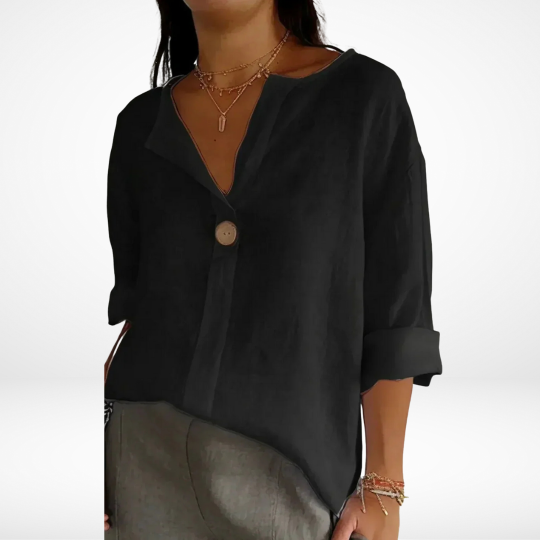 Talia | Top in Lino Essenziale