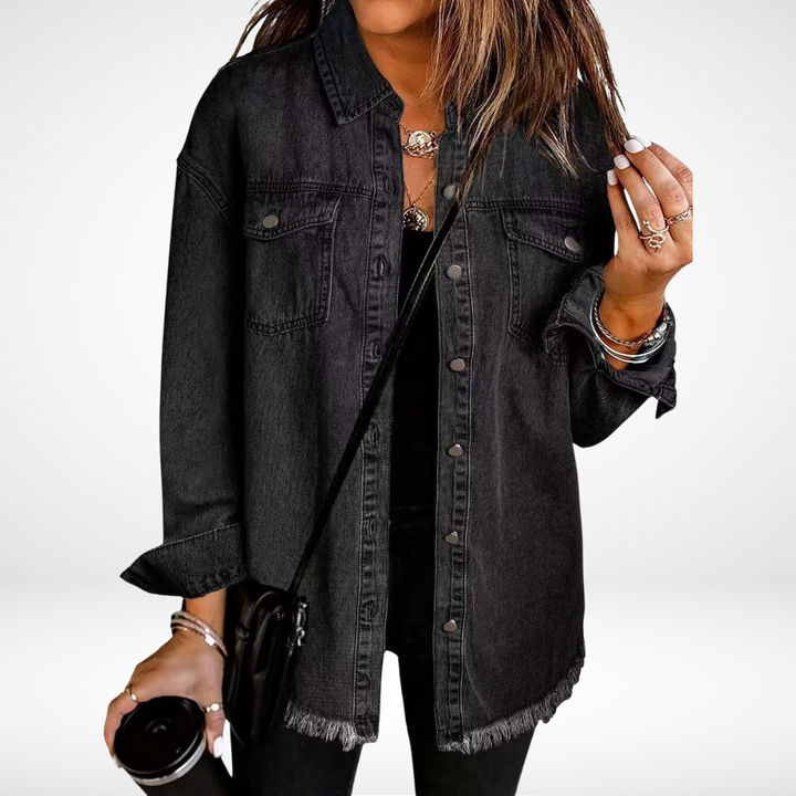 Carla | Giacca di Jeans Classica da Giorno