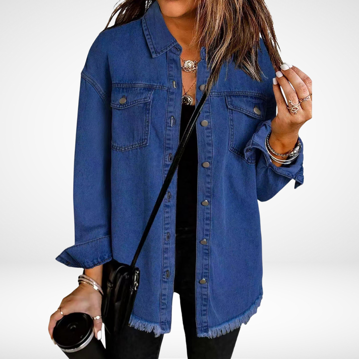 Carla | Giacca di Jeans Classica da Giorno