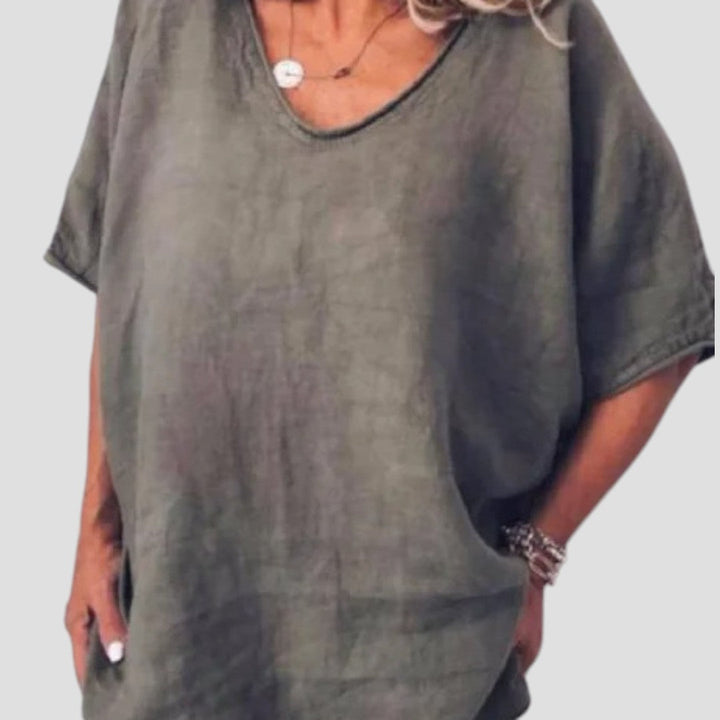 Anna: Blusa Comoda e Ampia Sulle Rotonditá