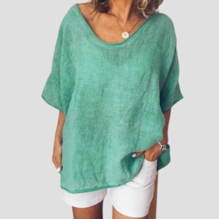Anna: Blusa Comoda e Ampia Sulle Rotonditá