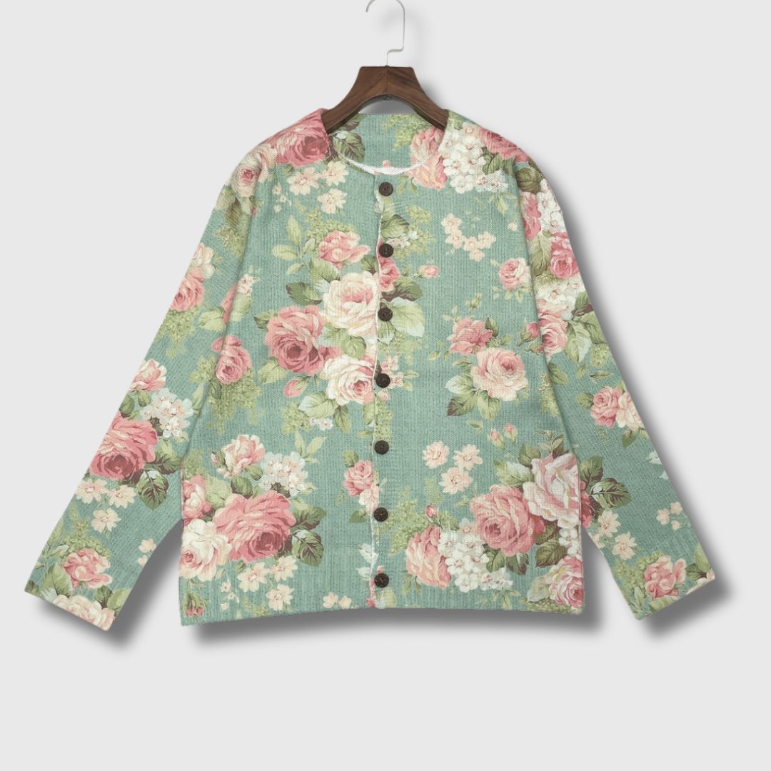 Aurélia – Cardigan Donna Floreale Edizione Limitata
