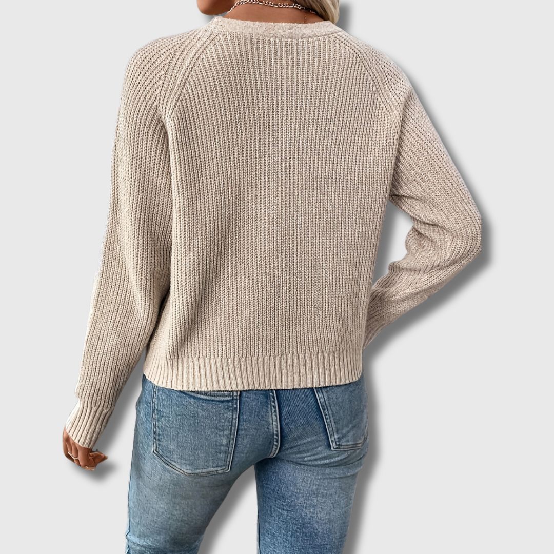 Zoe - Cardigan Elegante da Donna con Bottoni Edizione Limitata