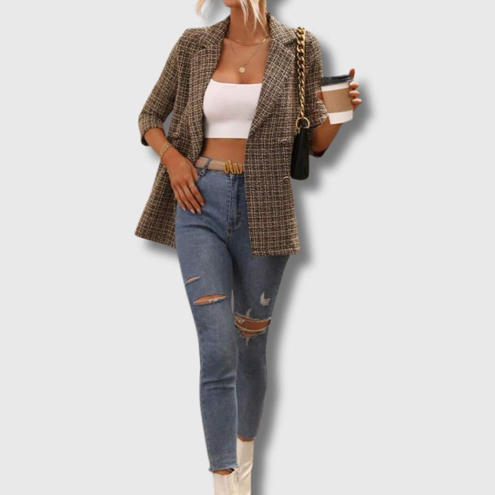 Sabine - Blazer Donna Tweed Chic Edizione Limitata