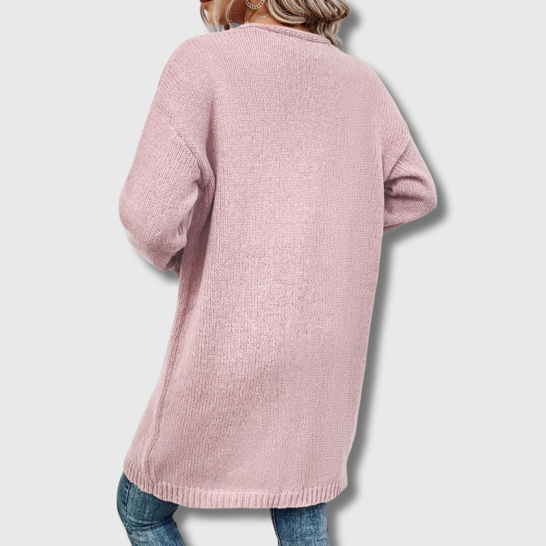 Gaëlle - Cardigan Lungo Elegante per Donna