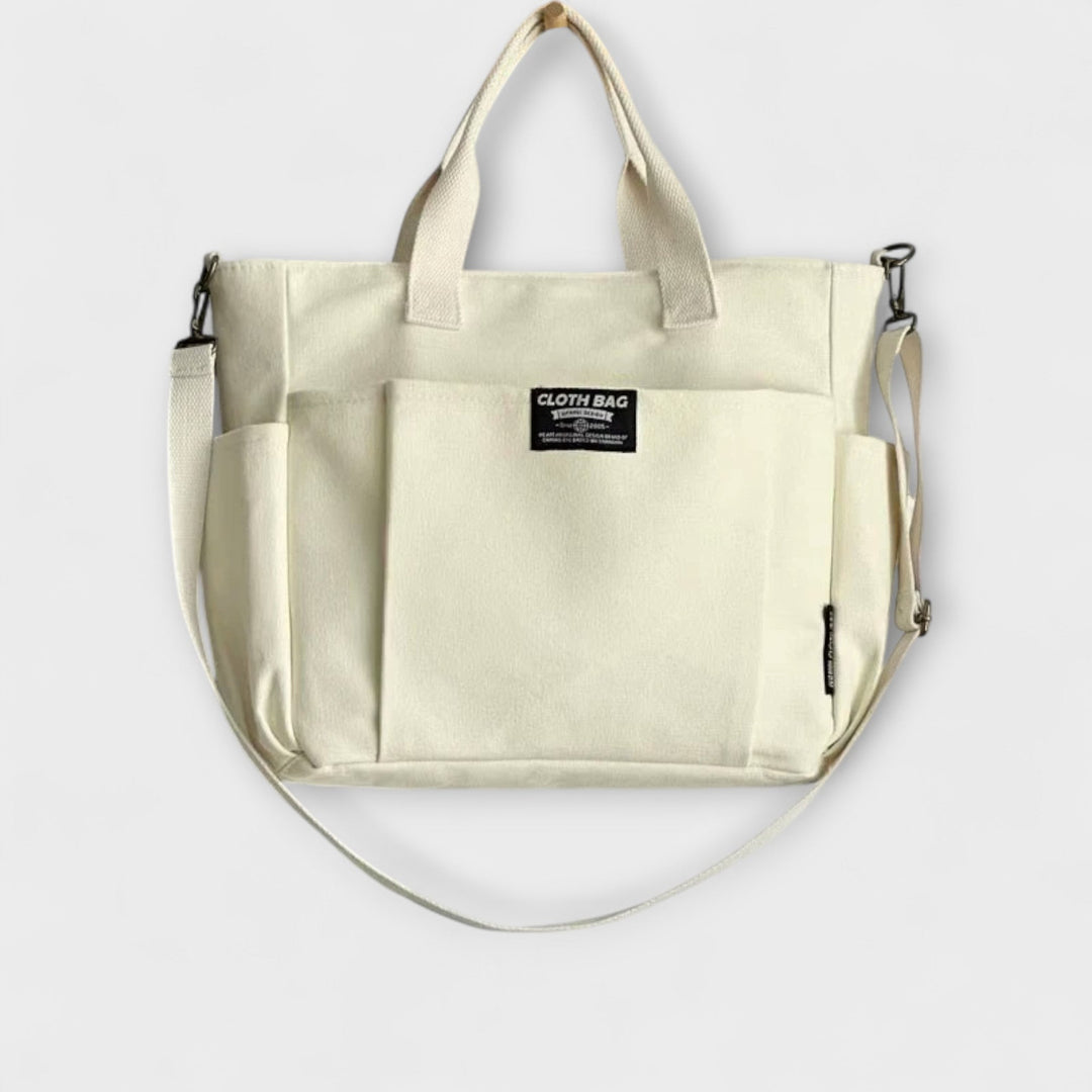 Angela - Borsa a Spalla Minimalista in Tela