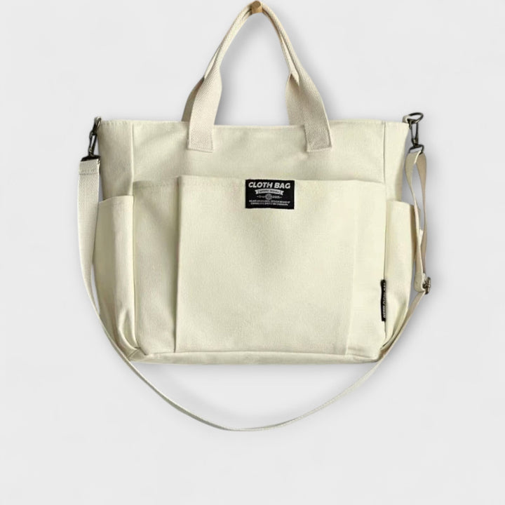 Angela - Borsa a Spalla Minimalista in Tela