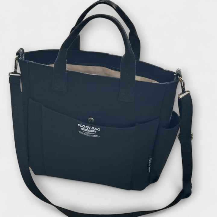 Angela - Borsa a Spalla Minimalista in Tela