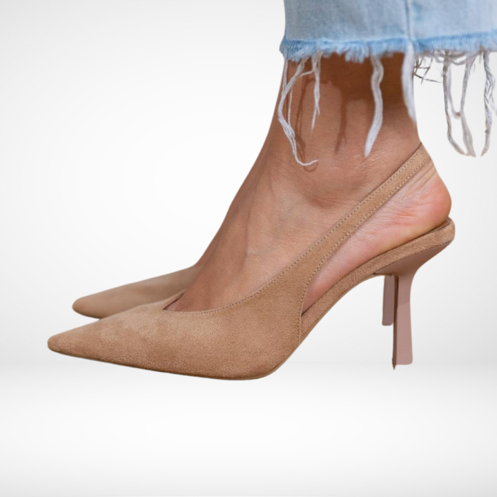 Marlena™ | Décolleté Slingback Nude
