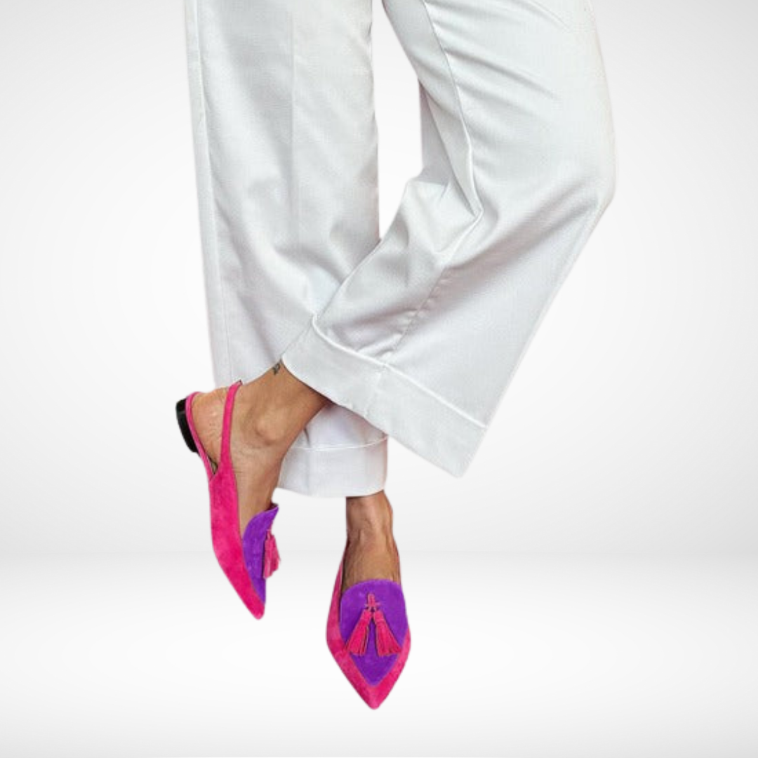 Frendessa™ | Ballerine con Frange e Cinturino Decorativo