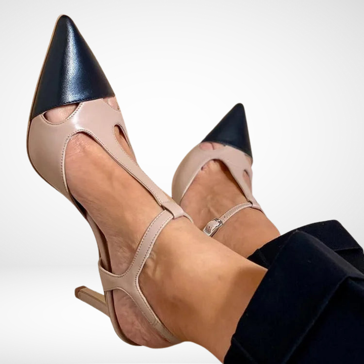 Dafne™ | Scarpe con Punta Bicolore