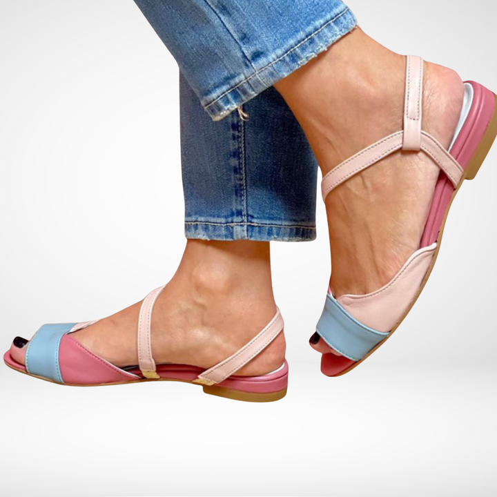 Ella™ | Sandalo Piatto Elegante
