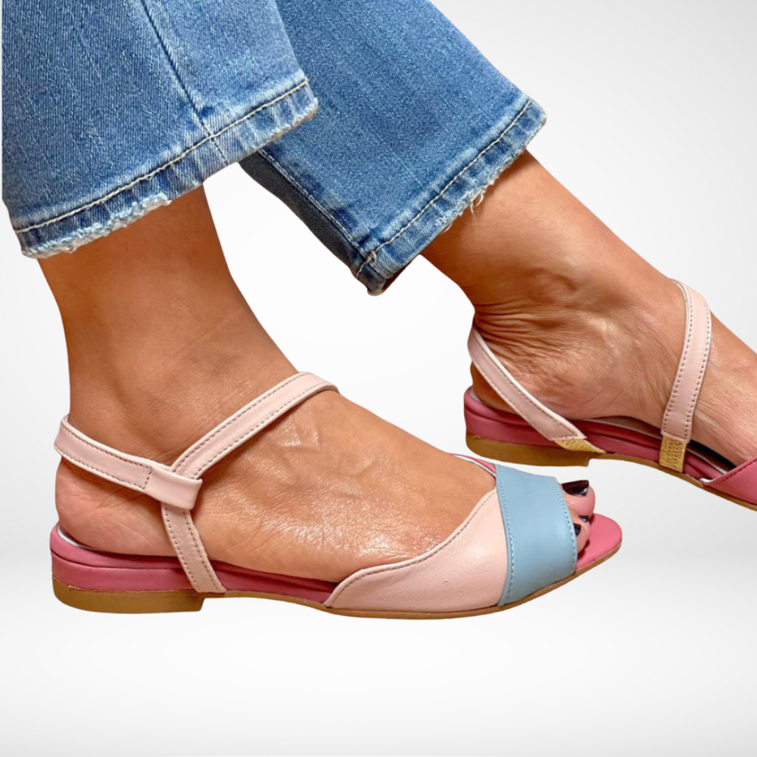 Ella™ | Sandalo Piatto Elegante