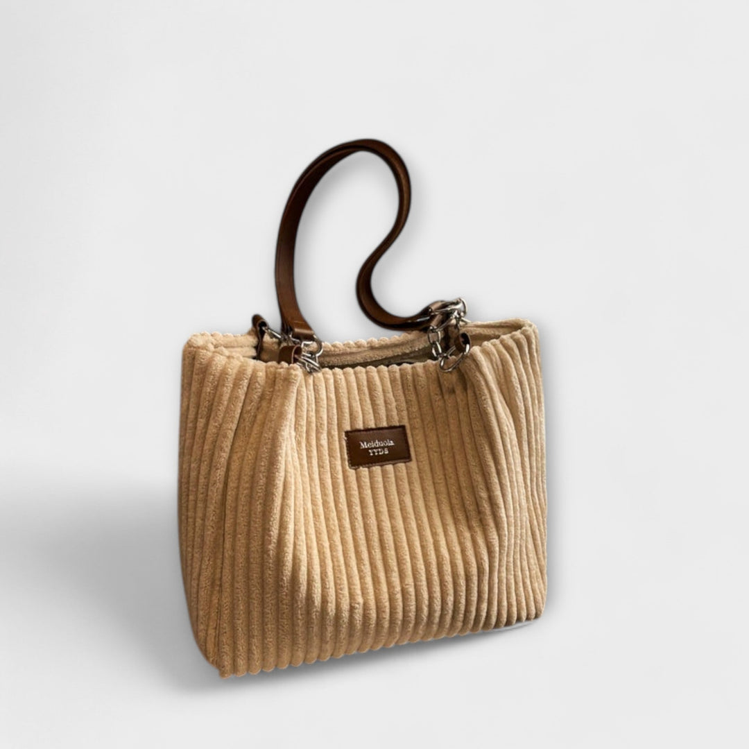 Giorgia - Borsa a Spalla in Cordone Morbido