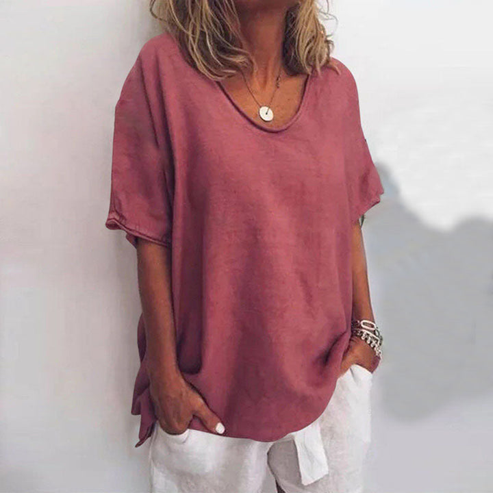Anna: Blusa Comoda e Ampia Sulle Rotonditá