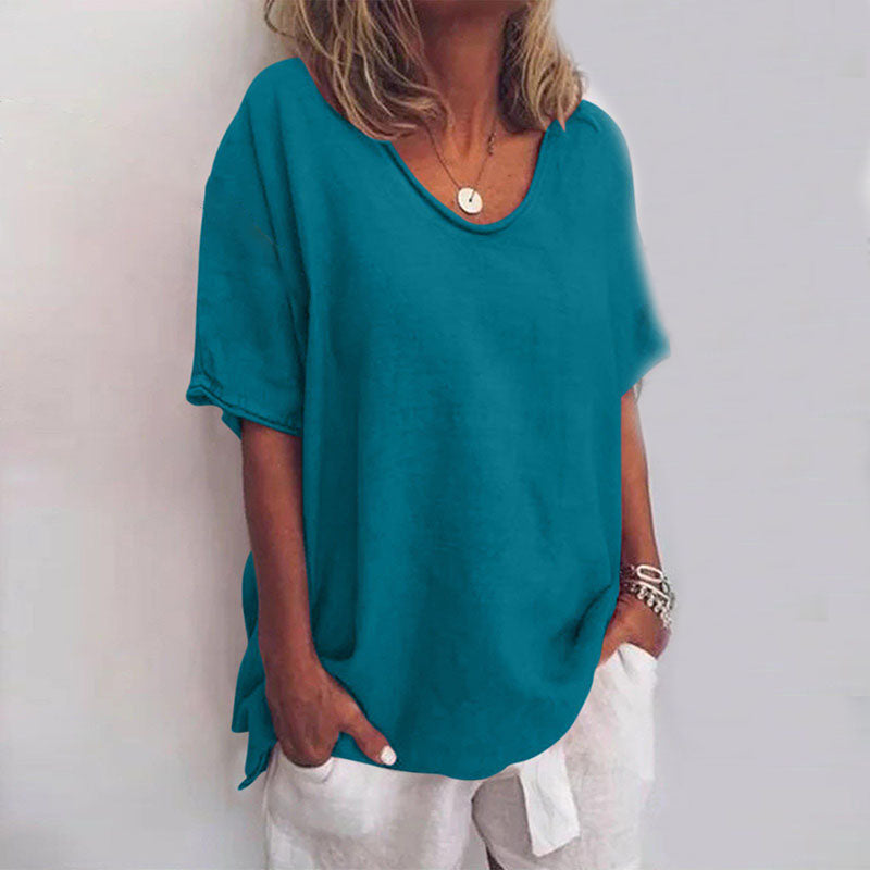 Anna: Blusa Comoda e Ampia Sulle Rotonditá