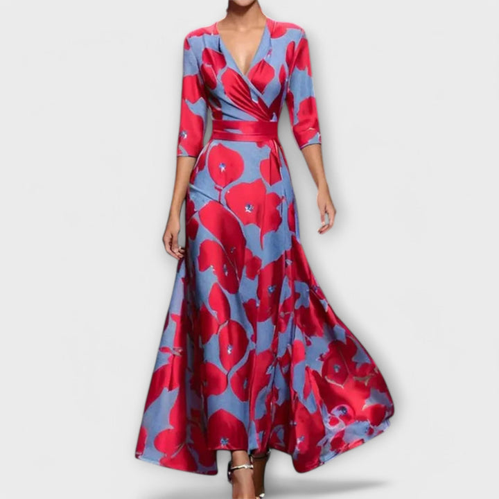 Alma - Abito da Donna Elegante con Design a Maniche