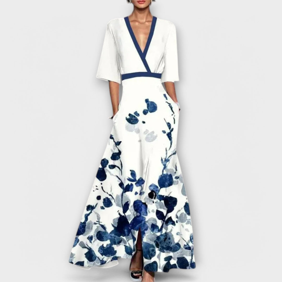 Alma - Abito da Donna Elegante con Design a Maniche